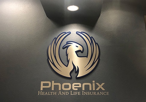 Phoenix Health And Life Insurance Logo In Office Near Eloy